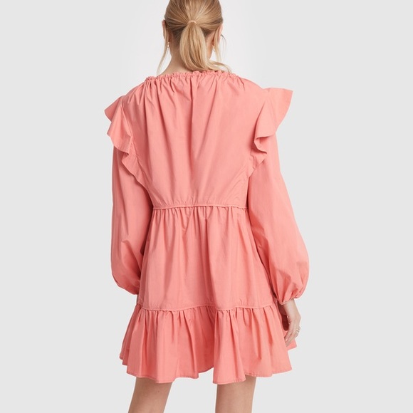 NWT: Ephemera Pasteque Trapeze Mini Dress M/L - Picture 2 of 7